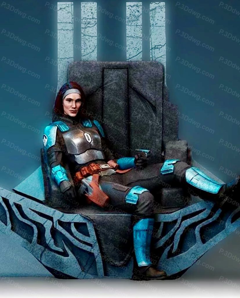 CA3D 曼达洛人 博-卡坦.克里兹-P站图纸收藏馆