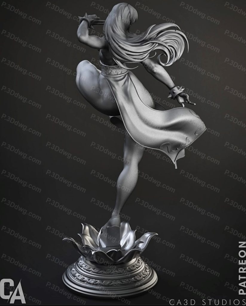 图片[3]-CA3D 街头霸王 春丽-P站图纸收藏馆