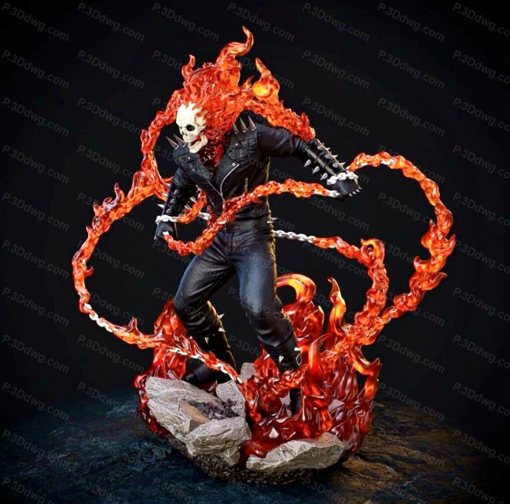 图片[2]-CA3D 漫威 恶灵骑士-P站图纸收藏馆