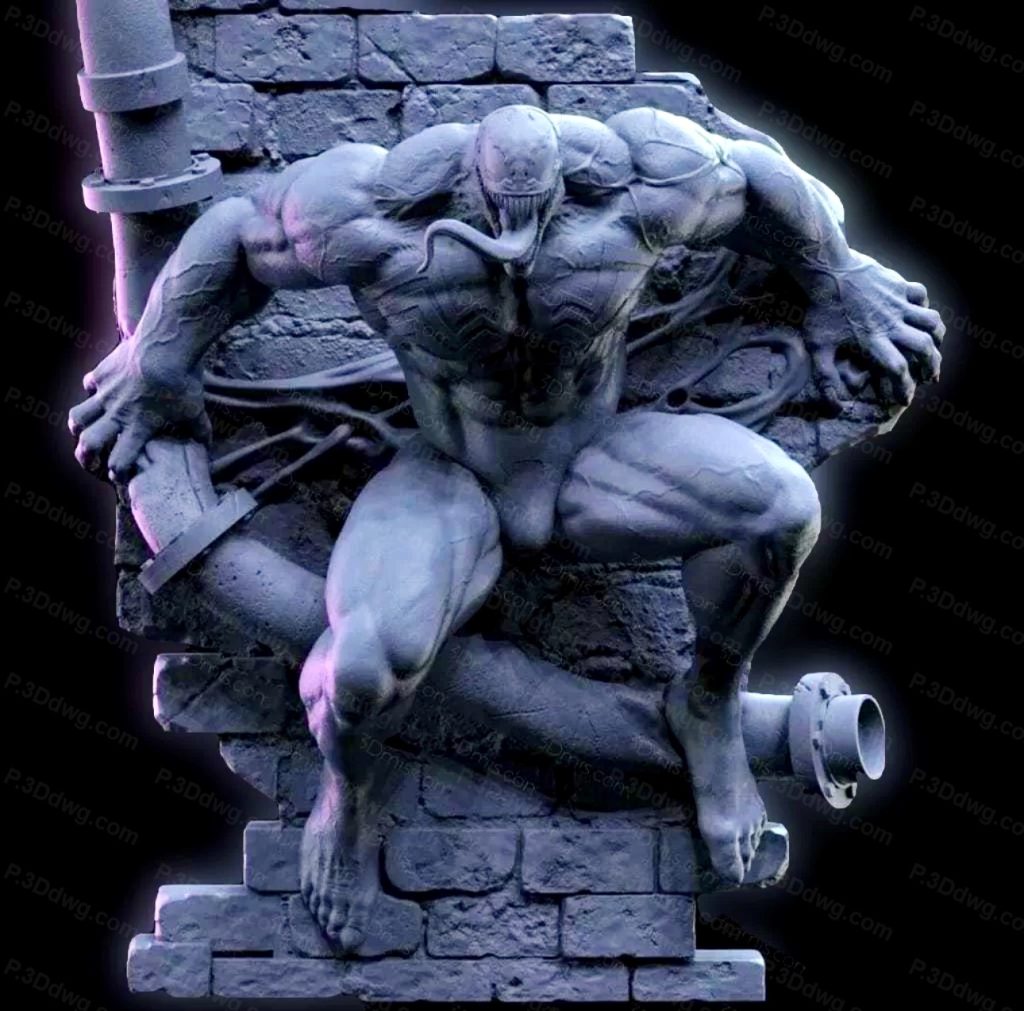 漫威 毒液 来自阿尔瓦罗·斯图亚多-P站图纸收藏馆