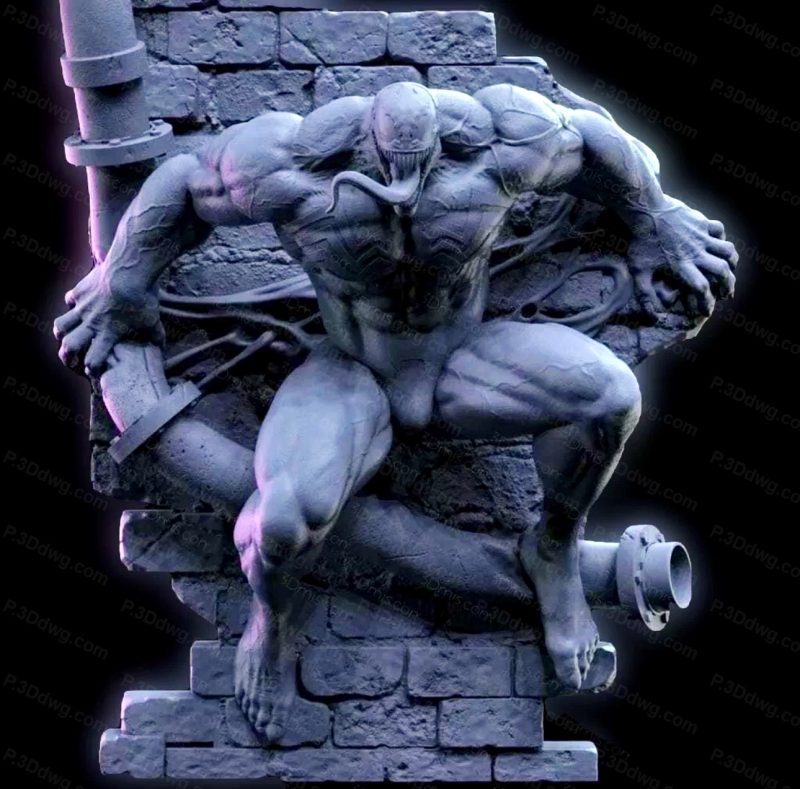 漫威 毒液 来自阿尔瓦罗·斯图亚多-P站图纸收藏馆