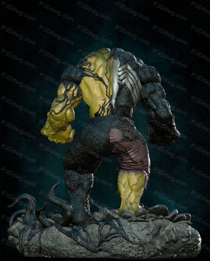 图片[2]-漫威 毒液浩克-P站图纸收藏馆