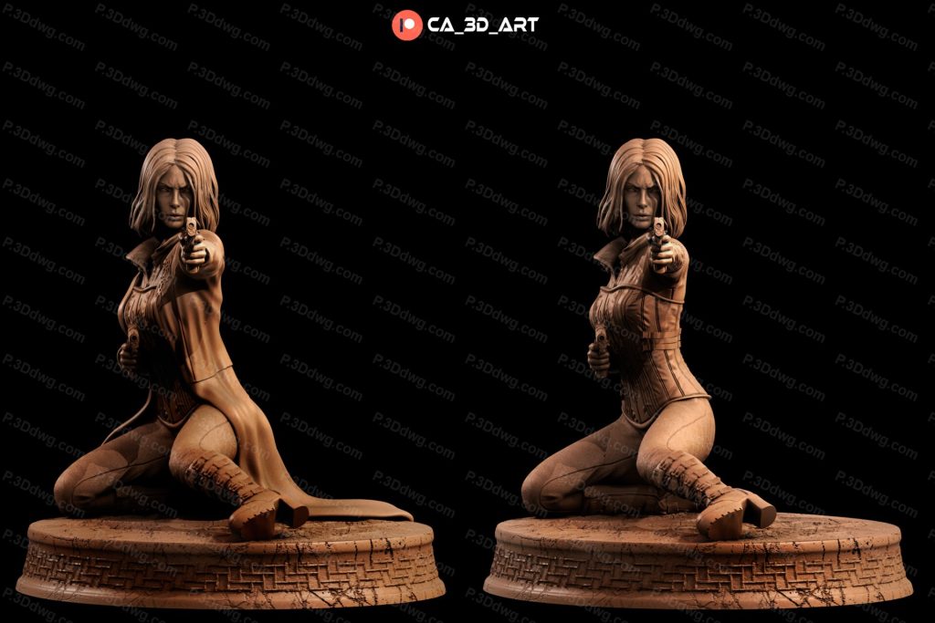 图片[4]-CA3D 黑夜传说 莎伦娜-P站图纸收藏馆