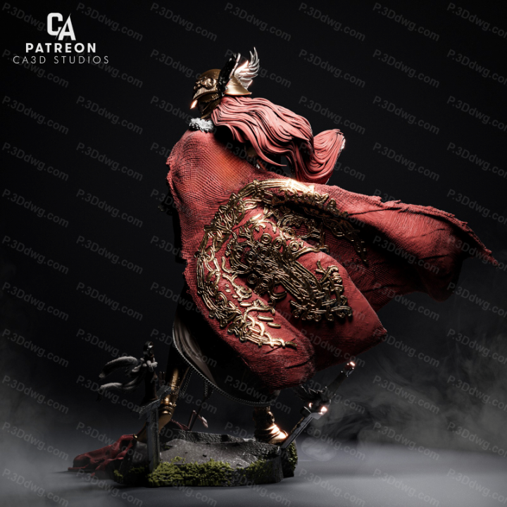 图片[5]-CA3D 艾尔登法环 玛莲妮亚-P站图纸收藏馆