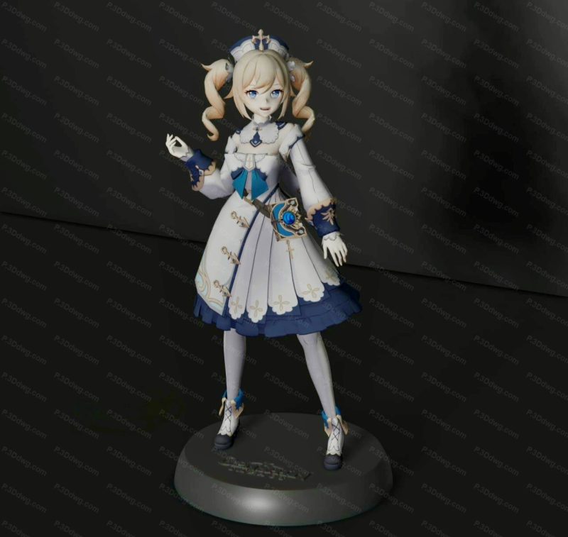 原神 芭芭拉-P站图纸收藏馆