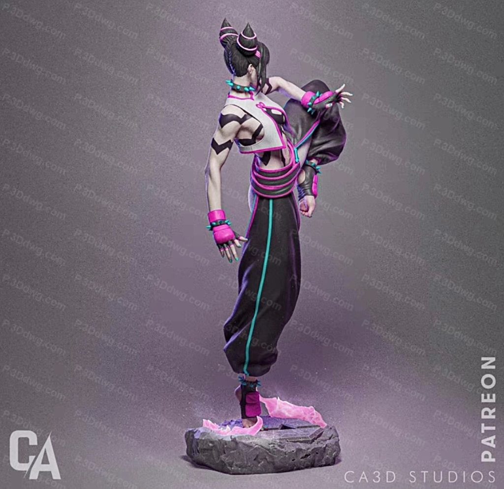 图片[3]-CA3D 街头霸王 塞斯 蜘蛛-P站图纸收藏馆