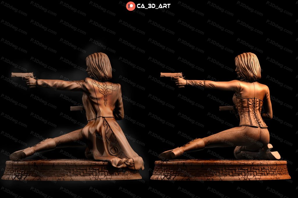 图片[5]-CA3D 黑夜传说 莎伦娜-P站图纸收藏馆