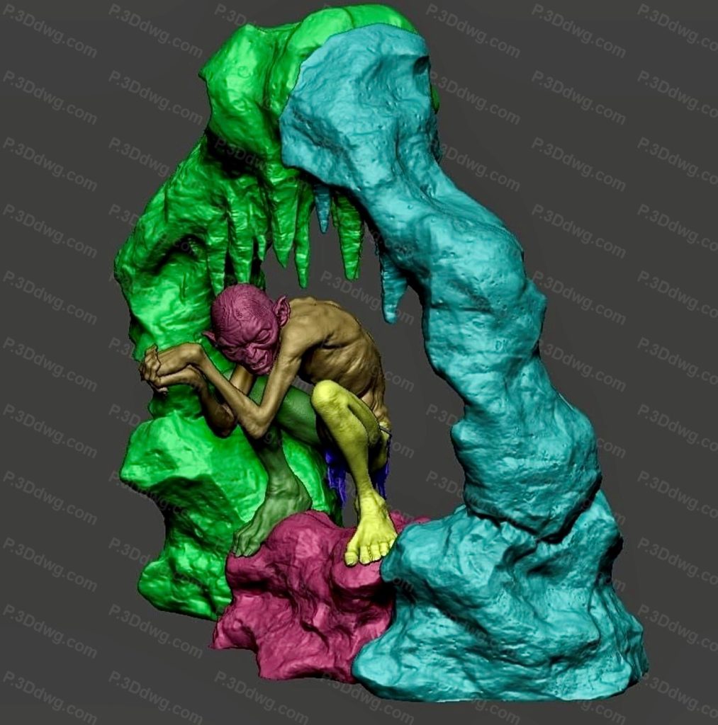 图片[5]-CA3D 魔戒 咕噜-P站图纸收藏馆