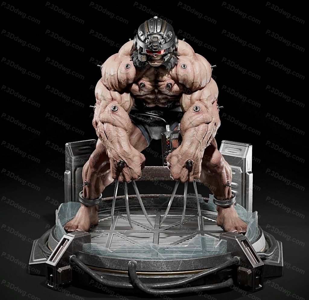 CA3D 漫威 金刚狼-P站图纸收藏馆