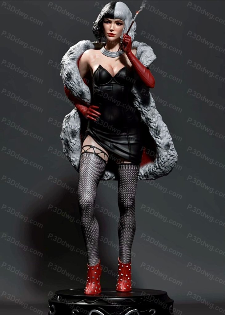 图片[3]-CA3D Cruella 库伊拉-P站图纸收藏馆