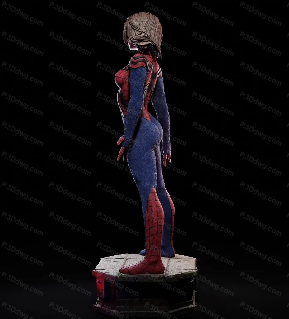 图片[7]-CA3D 漫威 蜘蛛女-P站图纸收藏馆
