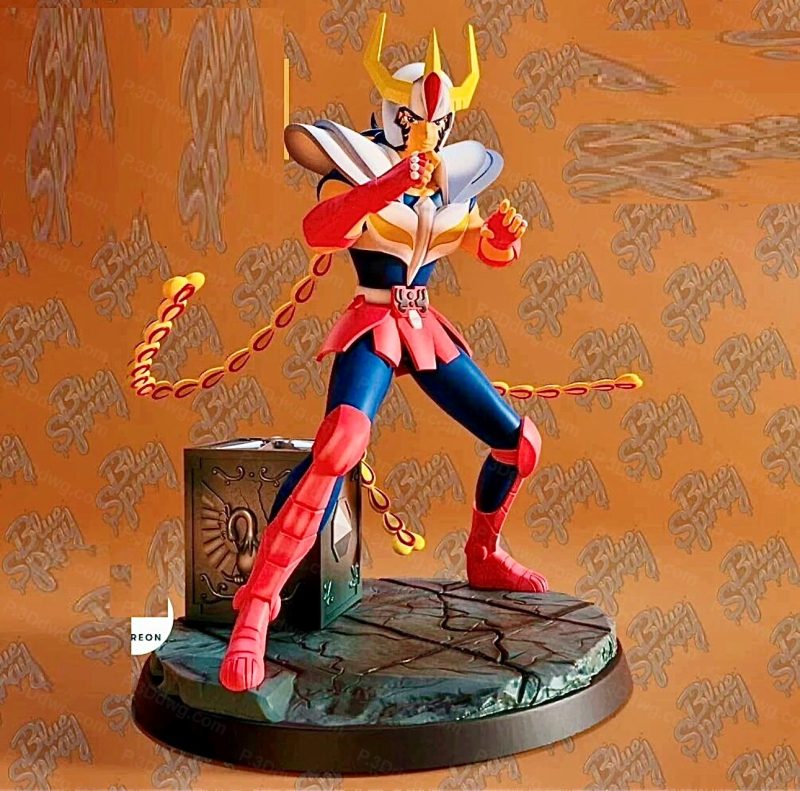 Blue Spray 圣斗士星矢 一辉-P站图纸收藏馆