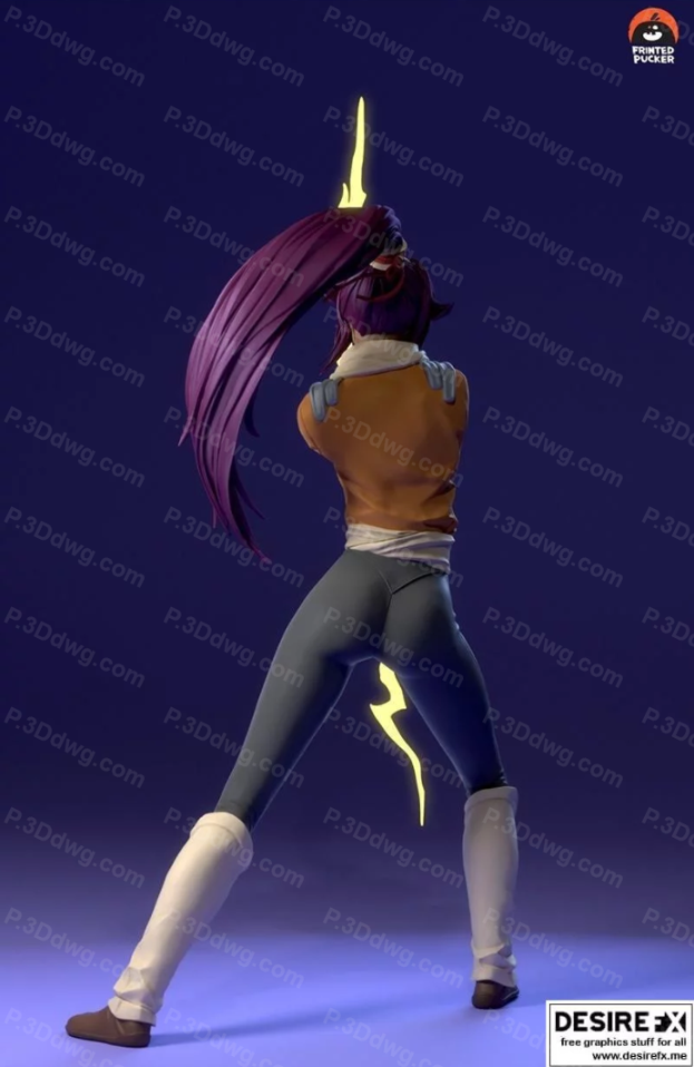 图片[2]-境界 四枫院夜一-P站图纸收藏馆