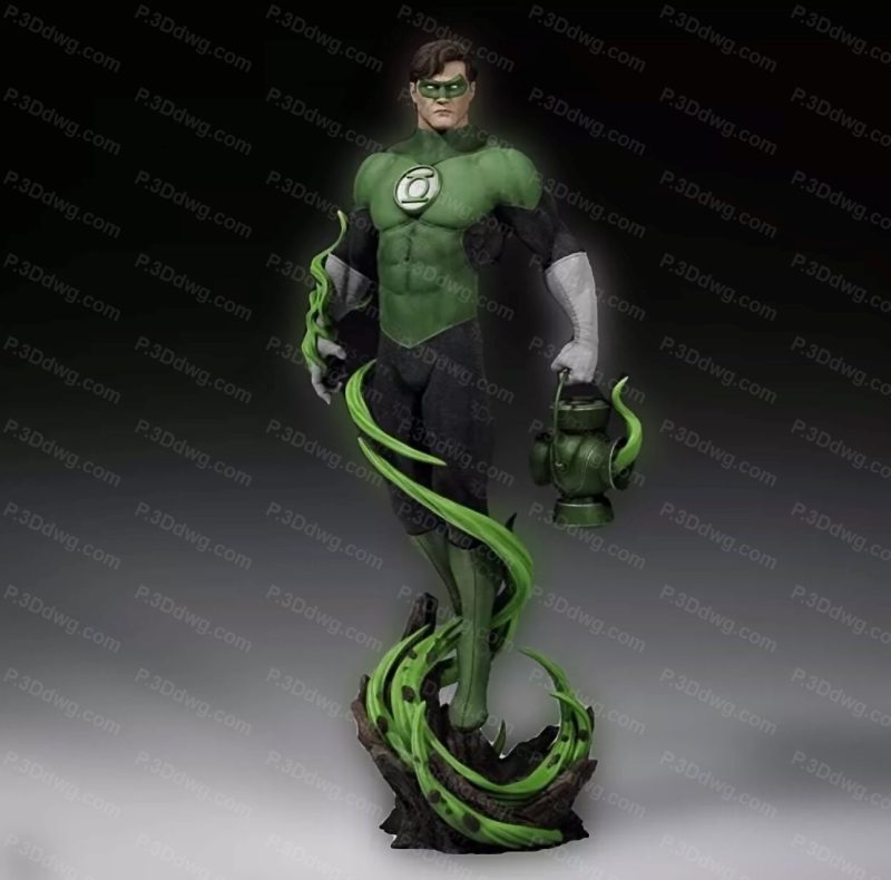 CA3D DC漫画绿灯侠-P站图纸收藏馆