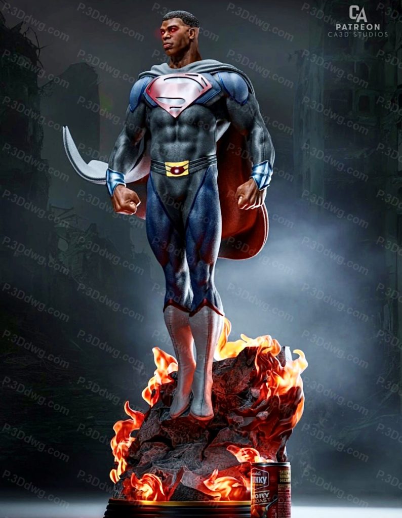 图片[3]-CA3D DC 黑超人 法尔·佐德-P站图纸收藏馆