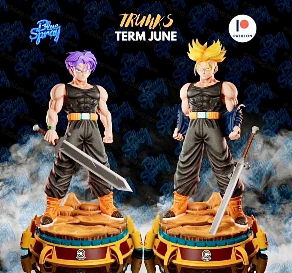 Blue Spray 龙珠 特兰克斯-P站图纸收藏馆