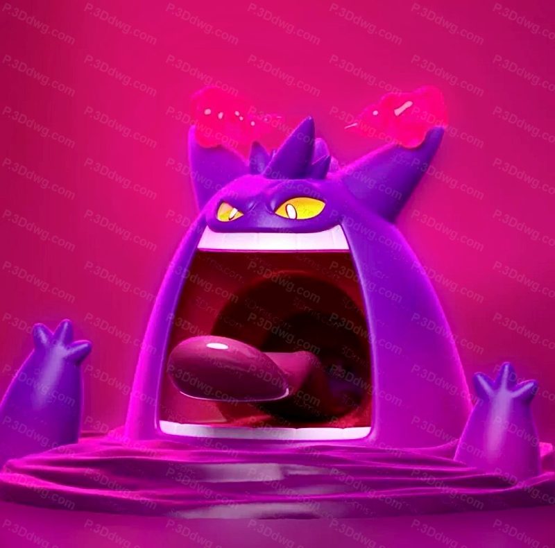 精灵宝可梦 耿鬼-P站图纸收藏馆