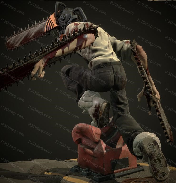 图片[2]-电锯人 电次-P站图纸收藏馆