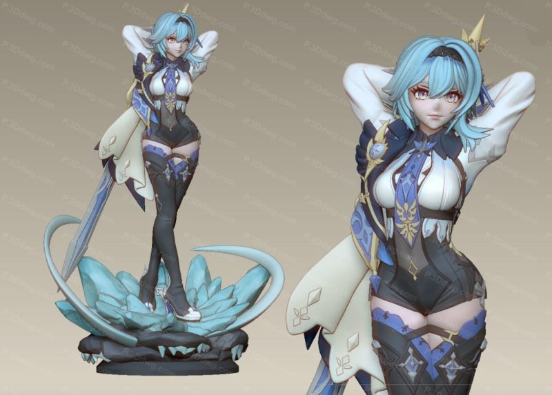 图片[2]-原神 优菈-P站图纸收藏馆