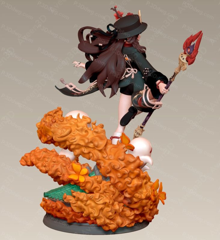 图片[2]-原神 胡桃-P站图纸收藏馆