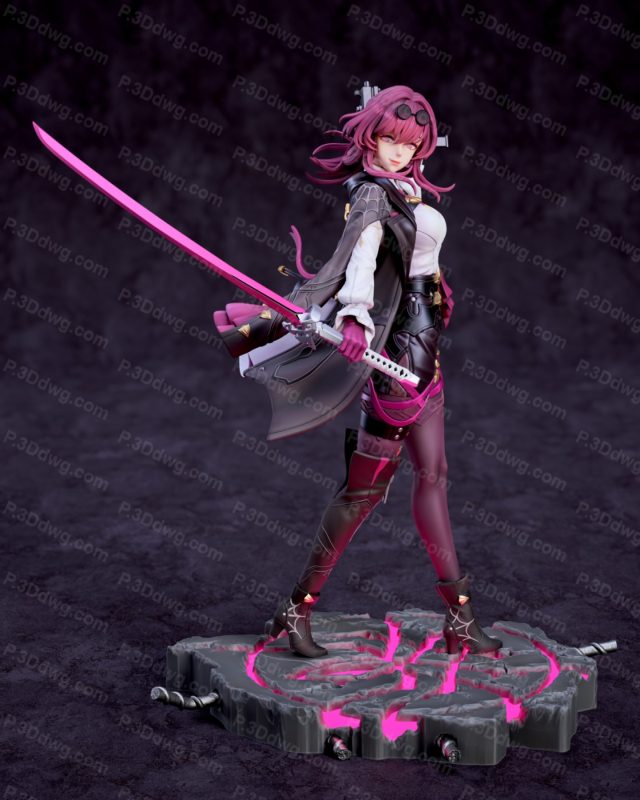 崩坏 卡芙卡-P站图纸收藏馆