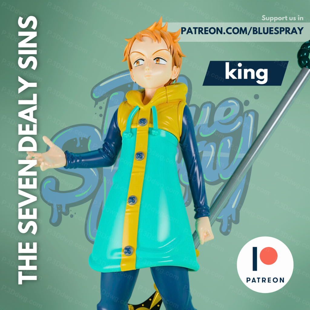 Blue Spray 七大罪 怠惰之罪 金-P站图纸收藏馆