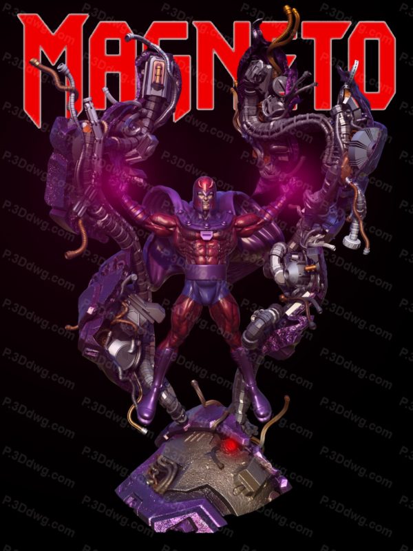 漫威 万磁王-P站图纸收藏馆