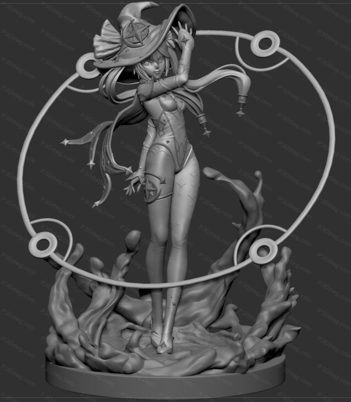 原神 莫娜-P站图纸收藏馆