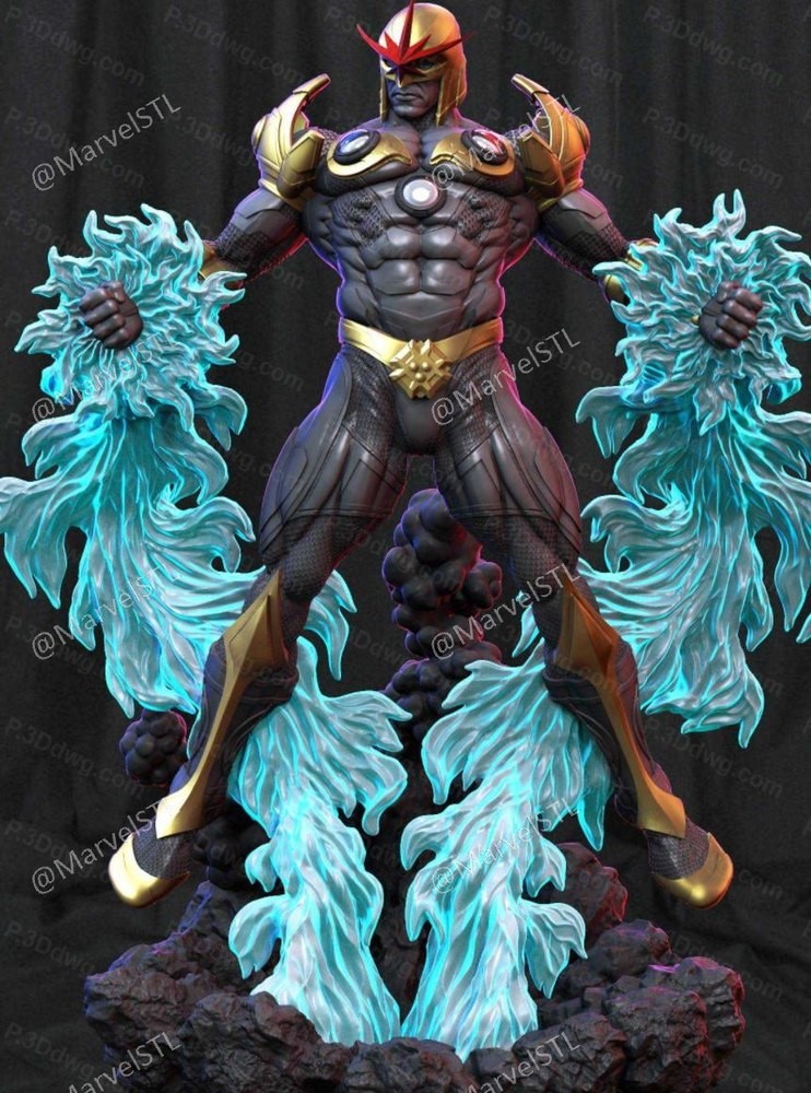 漫威 新星-P站图纸收藏馆