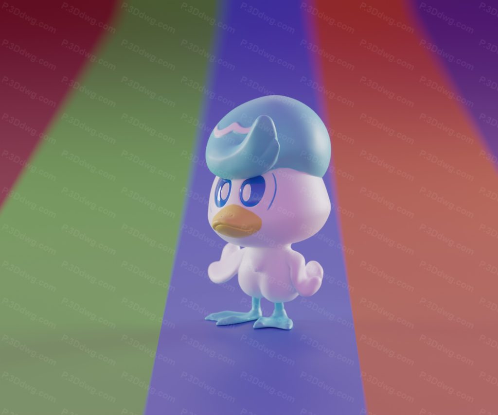 图片[2]-口袋妖怪 润水鸭-P站图纸收藏馆