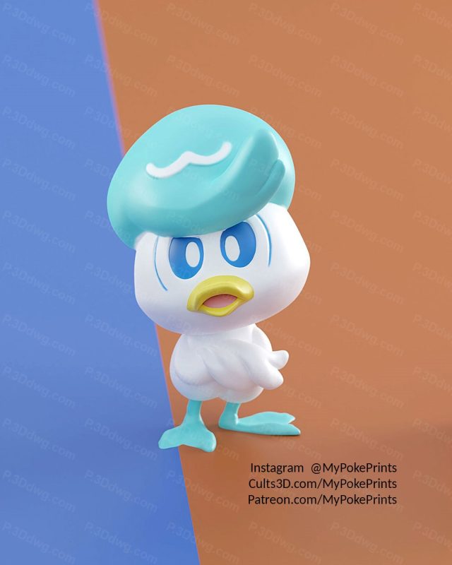 口袋妖怪 润水鸭-P站图纸收藏馆