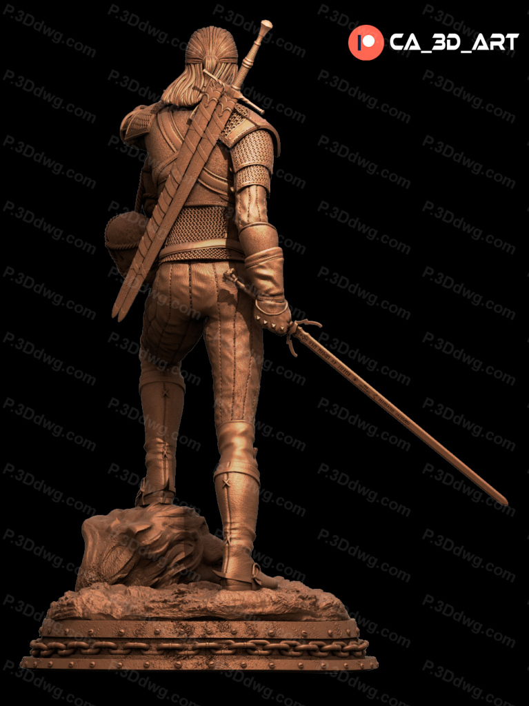 图片[5]-CA3D 猎魔人 杰洛特-P站图纸收藏馆