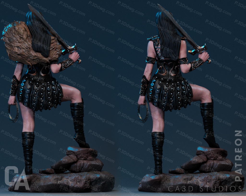 图片[7]-CA3D 战士公主西娜-P站图纸收藏馆