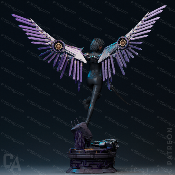 图片[5]-CA3D 战斗天使 阿丽塔-P站图纸收藏馆