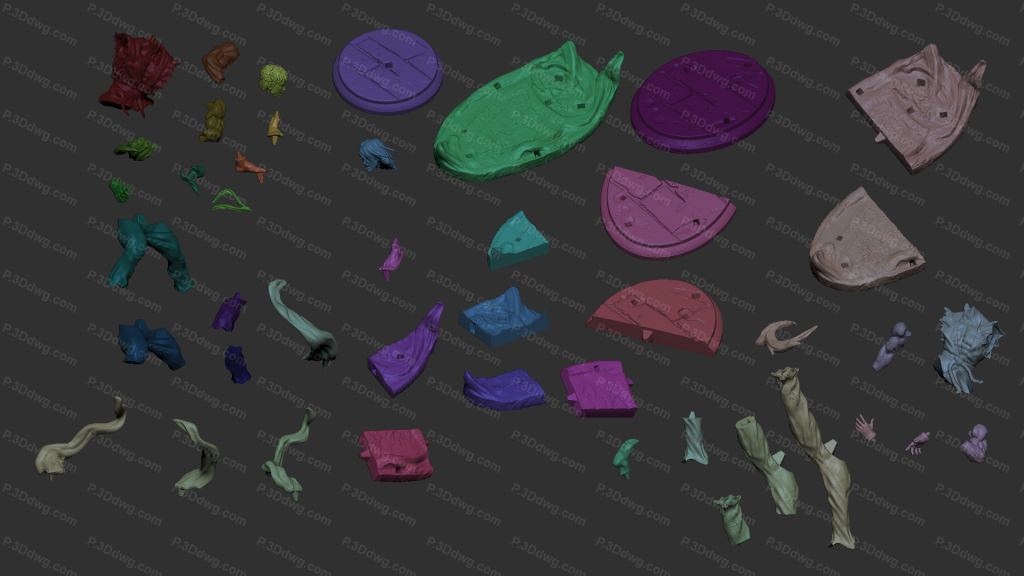 图片[3]-CA3D 街头霸王 白衣隆和红衣肯-P站图纸收藏馆