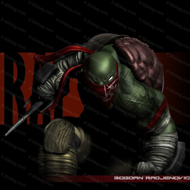 忍者神龟 拉斐尔-P站图纸收藏馆