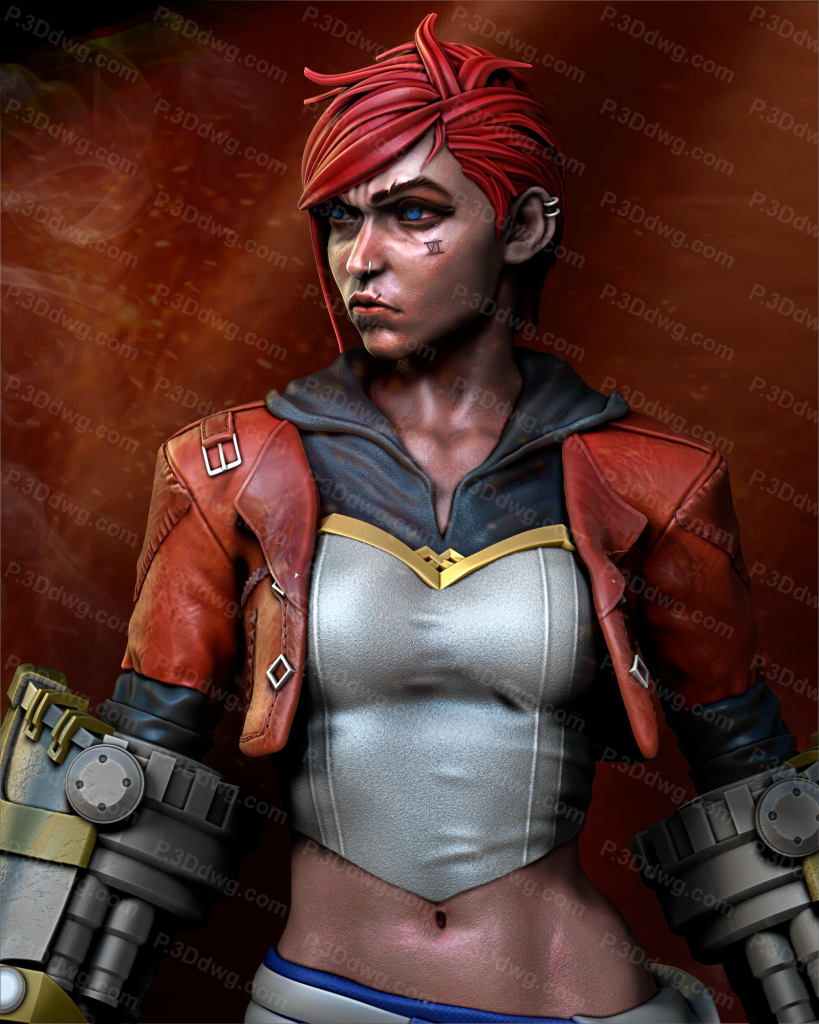 图片[2]-CA3D 英雄联盟 蔚-P站图纸收藏馆