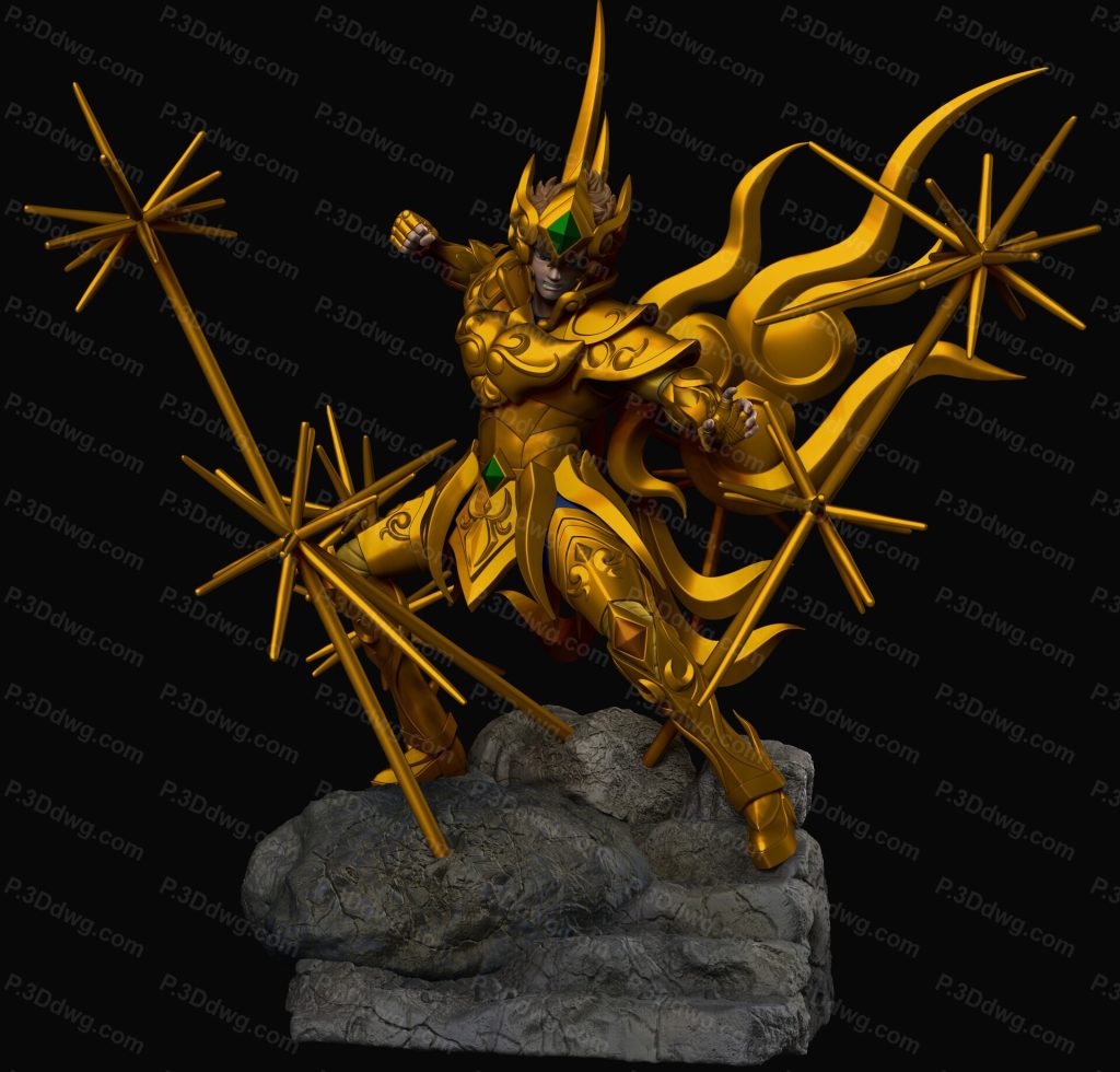 圣斗士星矢 艾欧里亚-P站图纸收藏馆