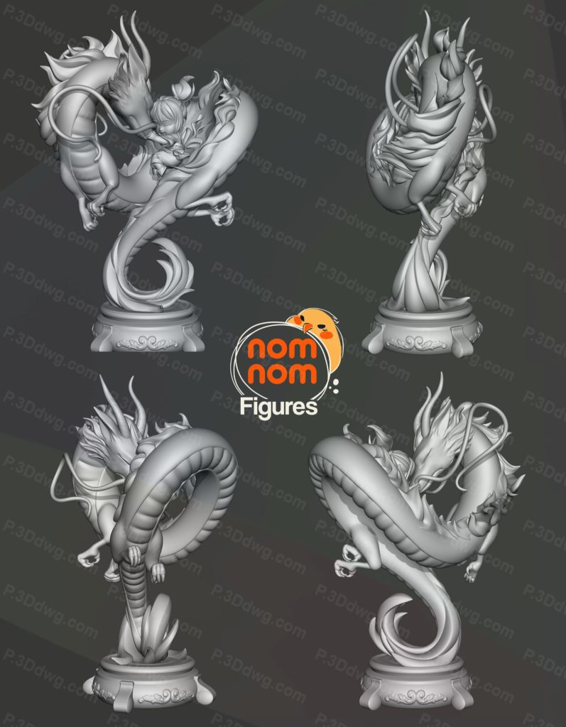 图片[2]-NomNom 千与千寻 赈早见和千寻-P站图纸收藏馆