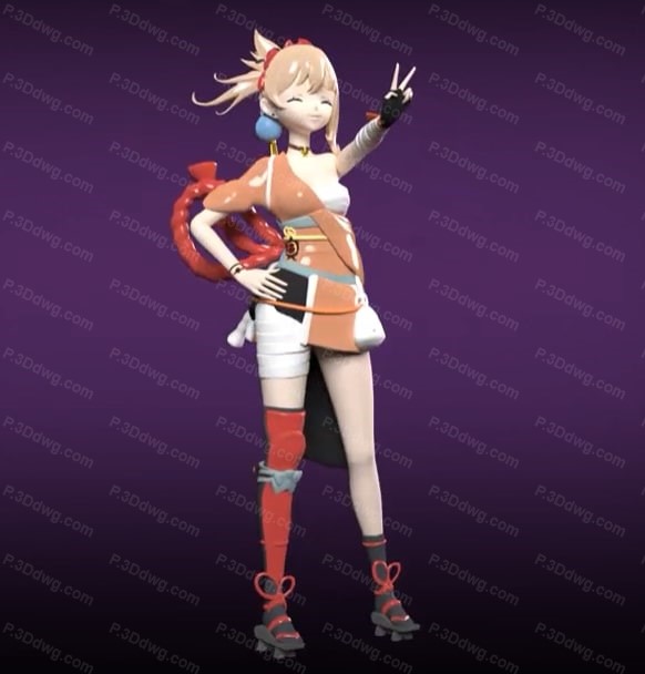 原神 宵宫-P站图纸收藏馆