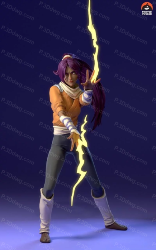 境界 四枫院夜一-P站图纸收藏馆