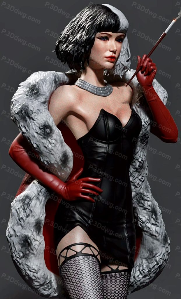 图片[2]-CA3D Cruella 库伊拉-P站图纸收藏馆