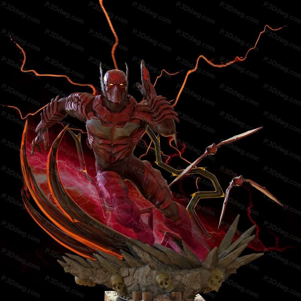 邪恶的蝙蝠侠和闪电侠的融合体-P站图纸收藏馆