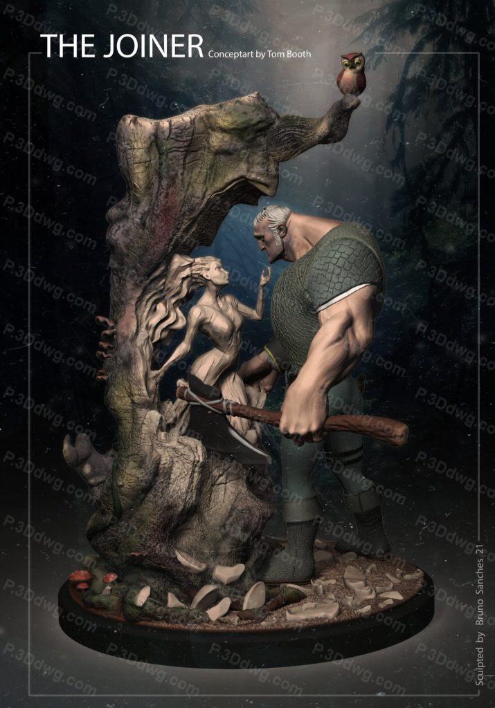 伐木工与精灵-P站图纸收藏馆