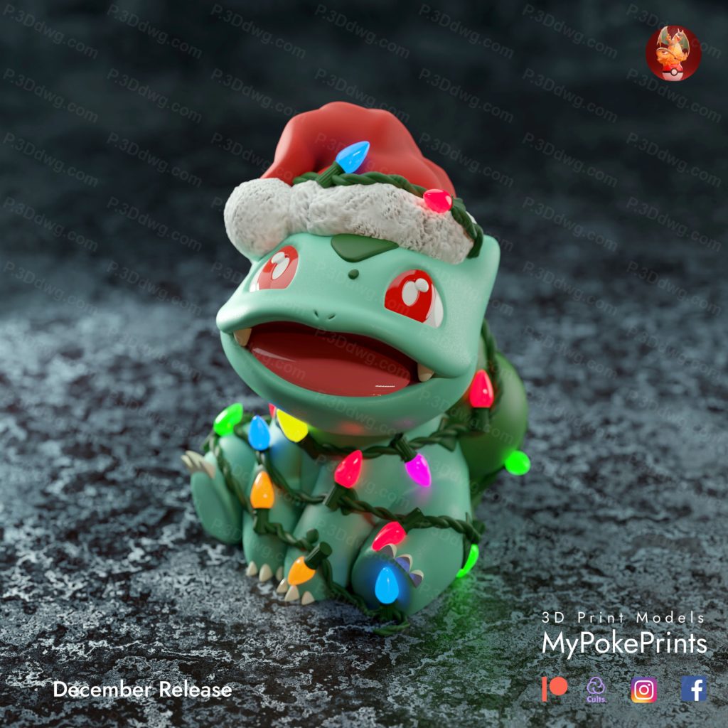 口袋妖怪 圣诞版电电虫-P站图纸收藏馆