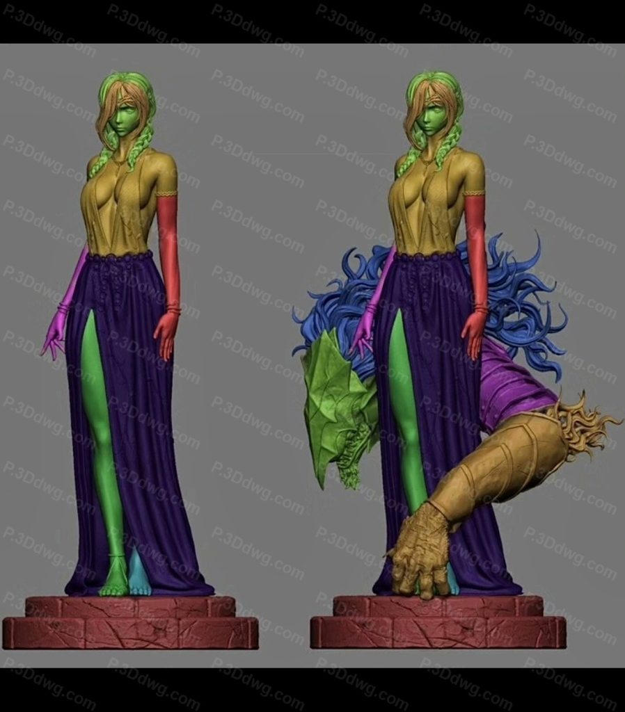 图片[6]-CA3D 艾尔登法环 永恒女王 玛莉卡-P站图纸收藏馆