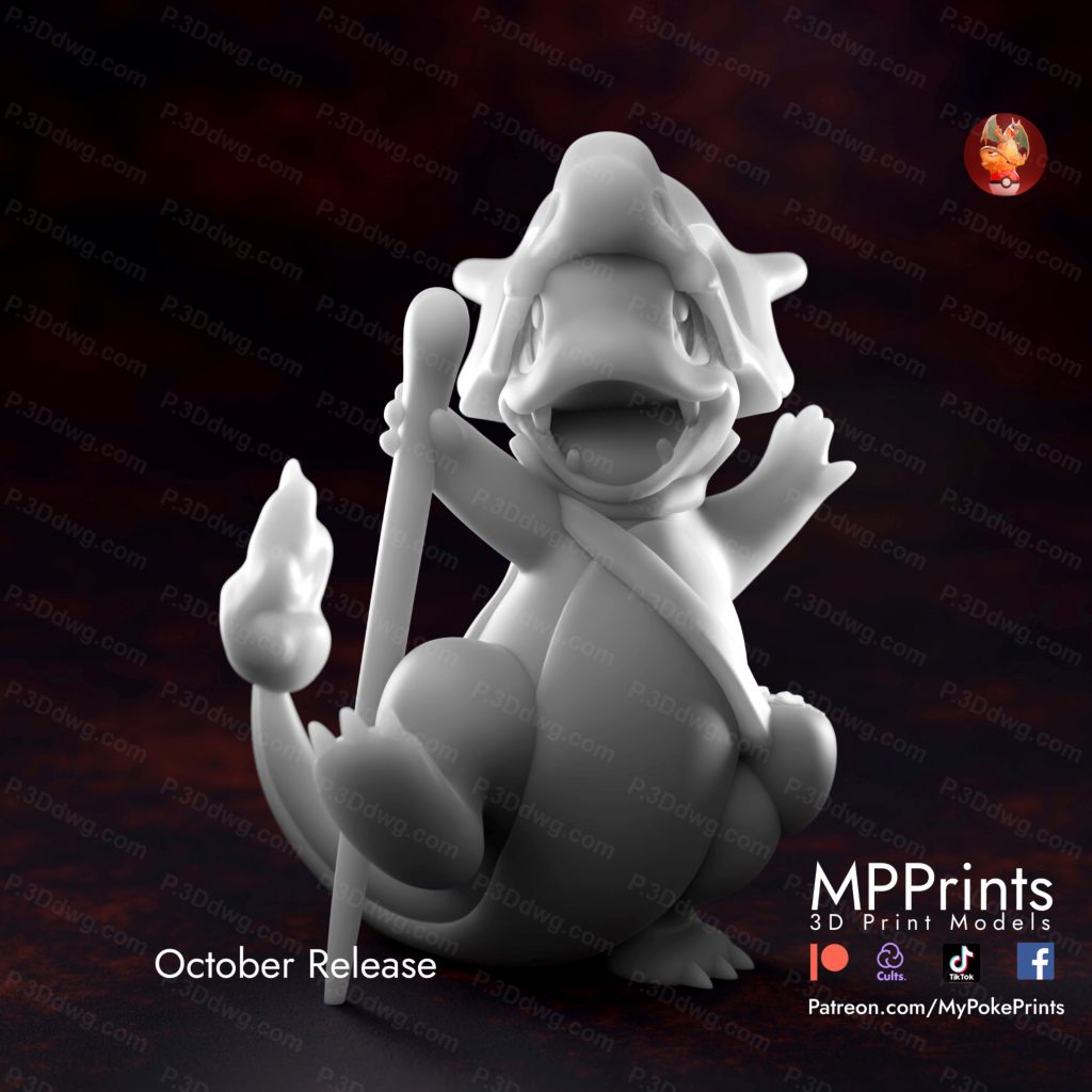 图片[5]-口袋妖怪 圣诞版小火龙-P站图纸收藏馆