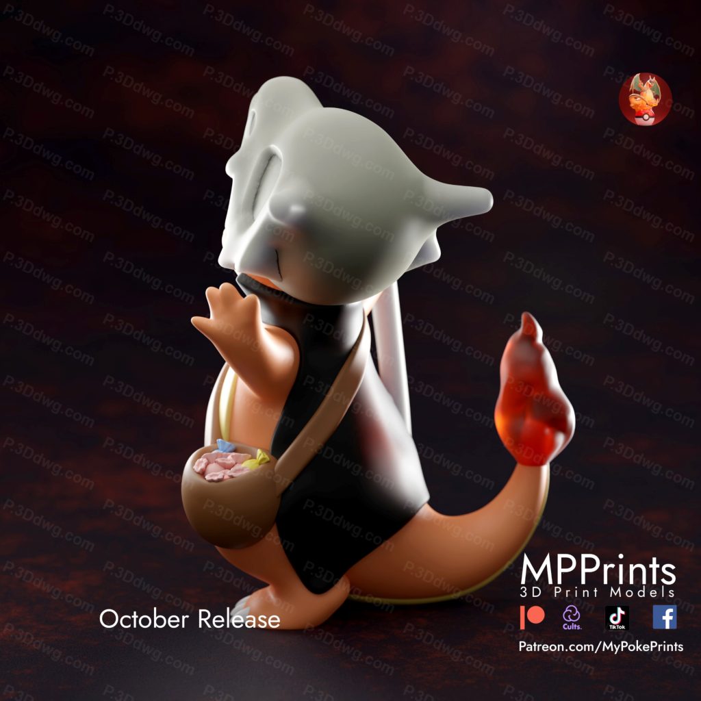 图片[4]-口袋妖怪 圣诞版小火龙-P站图纸收藏馆