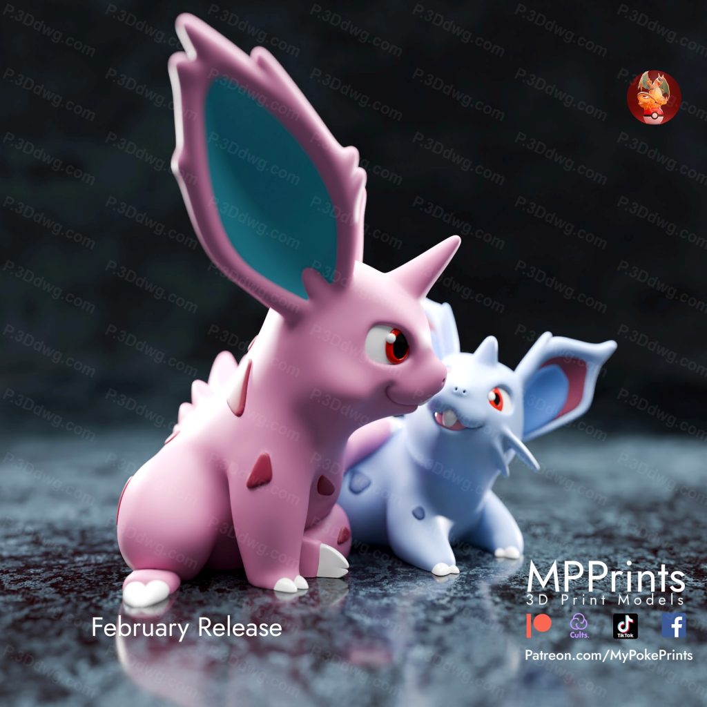 图片[2]-口袋妖怪 尼多朗-P站图纸收藏馆