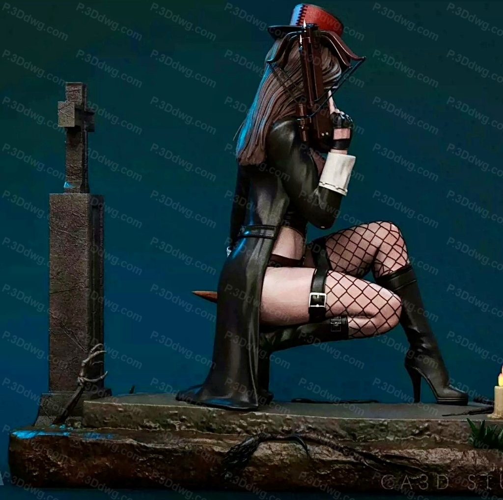 图片[3]-CA3D 吸血鬼猎人 凡妮莎海辛-P站图纸收藏馆